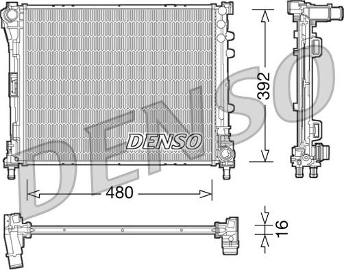 Wilmink Group WG1918983 - Радиатор, охлаждане на двигателя vvparts.bg