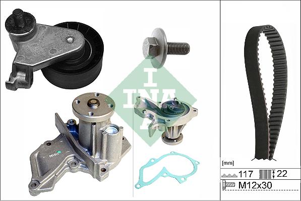 Wilmink Group WG1937879 - Водна помпа+ к-кт ангренажен ремък vvparts.bg