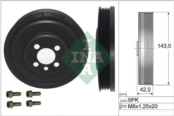 Wilmink Group WG1978462 - Ремъчна шайба, колянов вал vvparts.bg