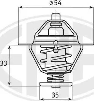 Wilmink Group WG1493014 - Термостат, охладителна течност vvparts.bg