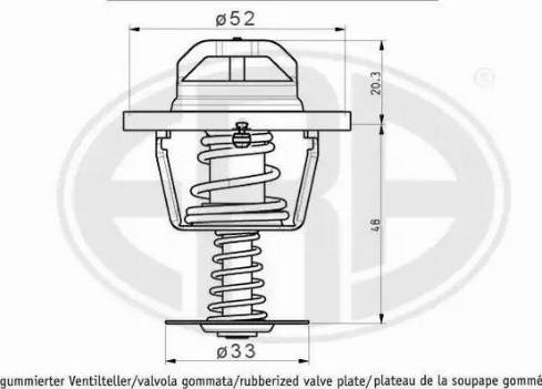 Wilmink Group WG1492916 - Термостат, охладителна течност vvparts.bg