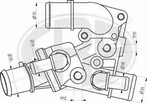 Wilmink Group WG1492764 - Термостат, охладителна течност vvparts.bg