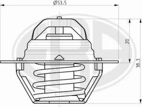 Wilmink Group WG1492717 - Термостат, охладителна течност vvparts.bg