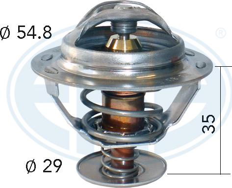 Wilmink Group WG1492734 - Термостат, охладителна течност vvparts.bg