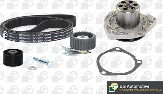 Wilmink Group WG1488080 - Водна помпа+ к-кт ангренажен ремък vvparts.bg