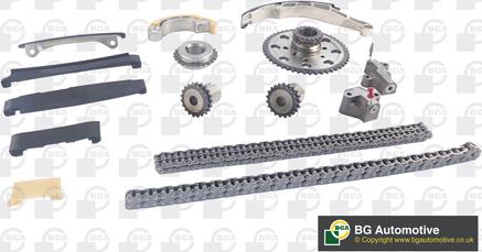 Wilmink Group WG1488357 - Комплект ангренажна верига vvparts.bg