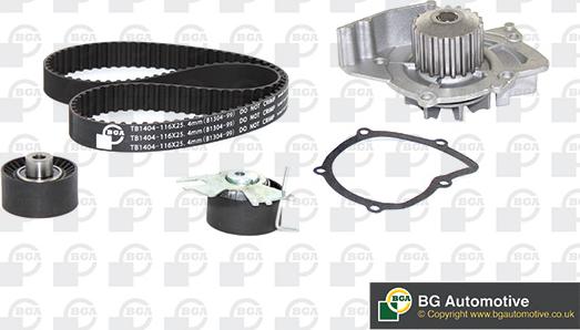 Wilmink Group WG1487945 - Водна помпа+ к-кт ангренажен ремък vvparts.bg