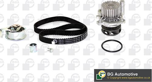 Wilmink Group WG1487903 - Водна помпа+ к-кт ангренажен ремък vvparts.bg