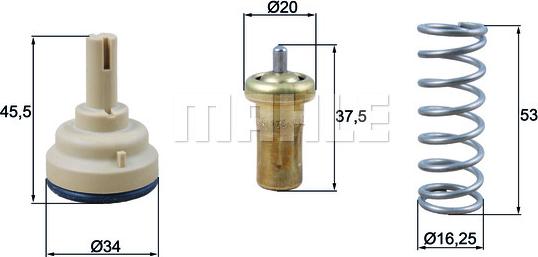 Wilmink Group WG1426543 - Термостат, охладителна течност vvparts.bg