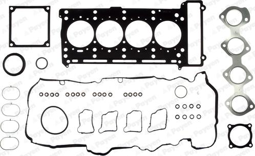 Wilmink Group WG1090981 - Комплект гарнитури, цилиндрова глава vvparts.bg