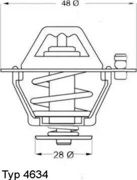 Wilmink Group WG1091561 - Термостат, охладителна течност vvparts.bg