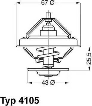 Wilmink Group WG1091652 - Термостат, охладителна течност vvparts.bg