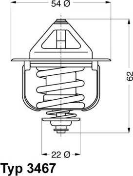 Wilmink Group WG1091605 - Термостат, охладителна течност vvparts.bg