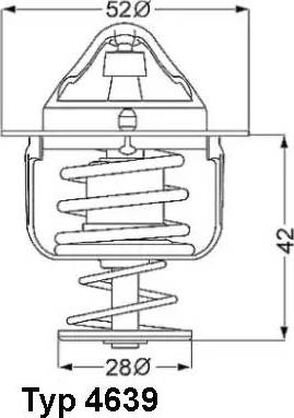 Wilmink Group WG1091763 - Термостат, охладителна течност vvparts.bg