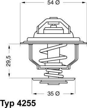 Wilmink Group WG1091705 - Термостат, охладителна течност vvparts.bg