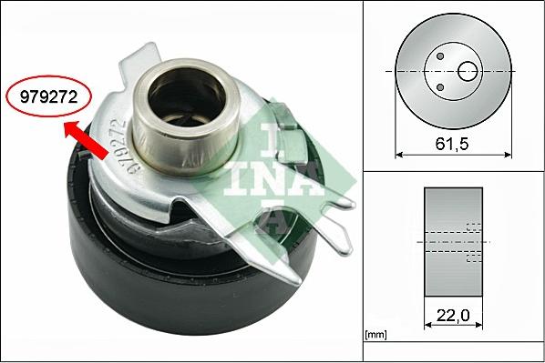 Wilmink Group WG1097444 - Обтяжна ролка, ангренаж vvparts.bg