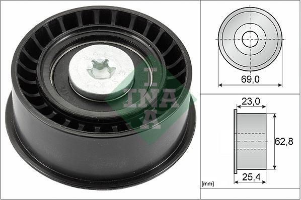 Wilmink Group WG1097468 - Паразитна / водеща ролка, зъбен ремък vvparts.bg