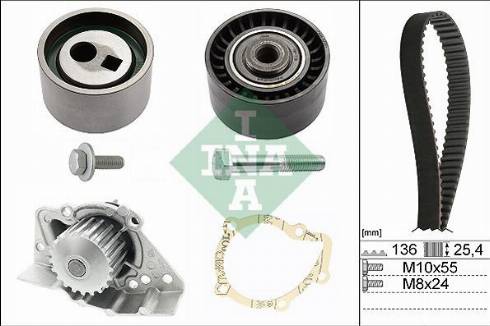 Wilmink Group WG1821127 - Водна помпа+ к-кт ангренажен ремък vvparts.bg