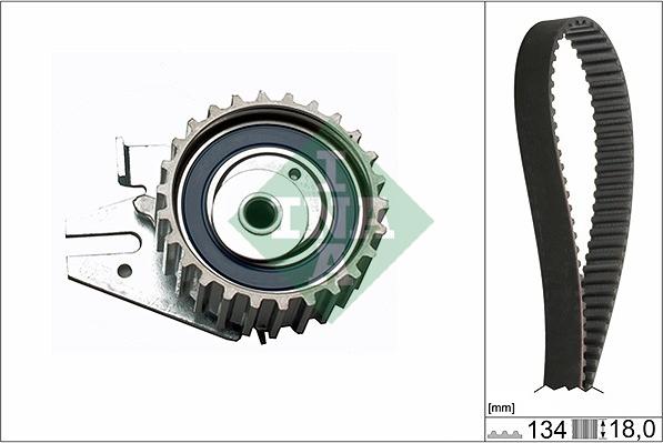 Wilmink Group WG1251458 - Комплект ангренажен ремък vvparts.bg