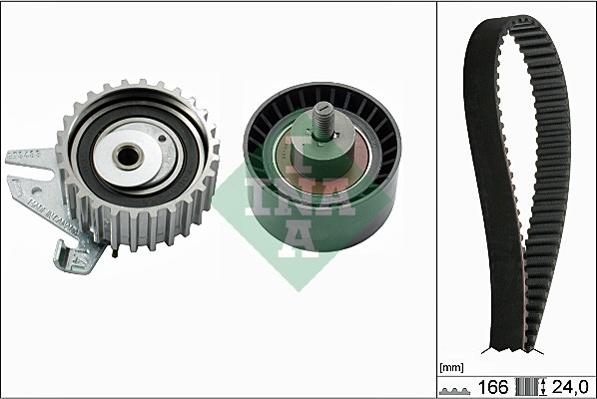 Wilmink Group WG1251467 - Комплект ангренажен ремък vvparts.bg