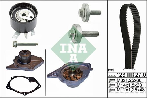 Wilmink Group WG1251422 - Водна помпа+ к-кт ангренажен ремък vvparts.bg