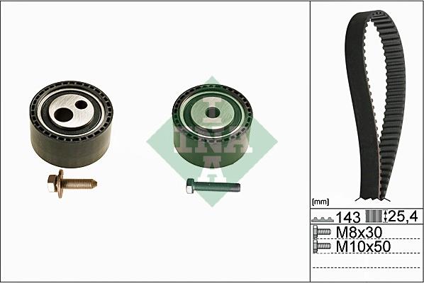 Wilmink Group WG1251808 - Комплект ангренажен ремък vvparts.bg