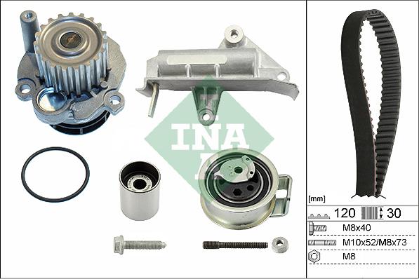 Wilmink Group WG1251382 - Водна помпа+ к-кт ангренажен ремък vvparts.bg