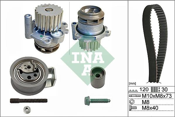 Wilmink Group WG1251257 - Водна помпа+ к-кт ангренажен ремък vvparts.bg