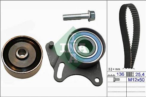 Wilmink Group WG1251210 - Комплект ангренажен ремък vvparts.bg