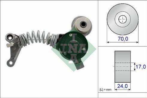 Wilmink Group WG1253542 - Ремъчен обтегач, пистов ремък vvparts.bg