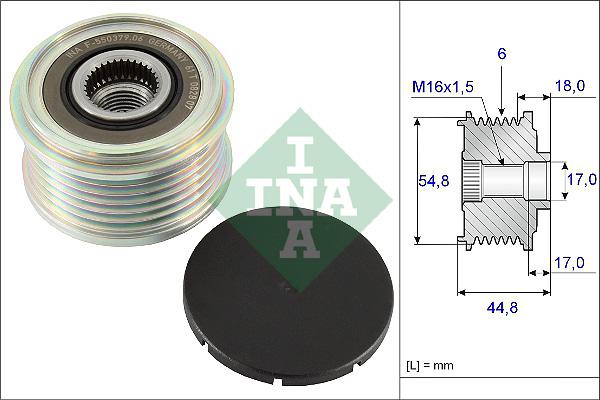 Wilmink Group WG1253690 - Ремъчна шайба, генератор vvparts.bg