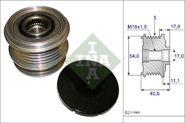 Wilmink Group WG1253697 - Ремъчна шайба, генератор vvparts.bg