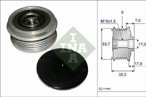 Wilmink Group WG1253643 - Ремъчна шайба, генератор vvparts.bg