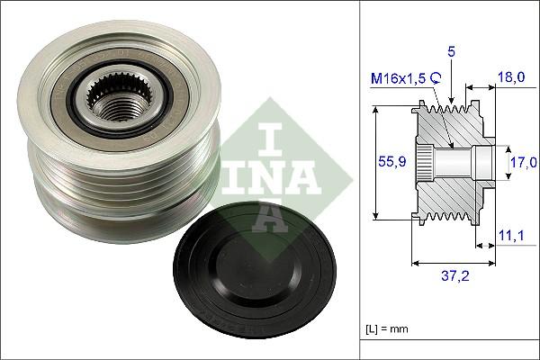 Wilmink Group WG1253689 - Ремъчна шайба, генератор vvparts.bg