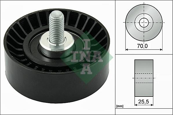 Wilmink Group WG1253057 - Паразитна / водеща ролка, пистов ремък vvparts.bg