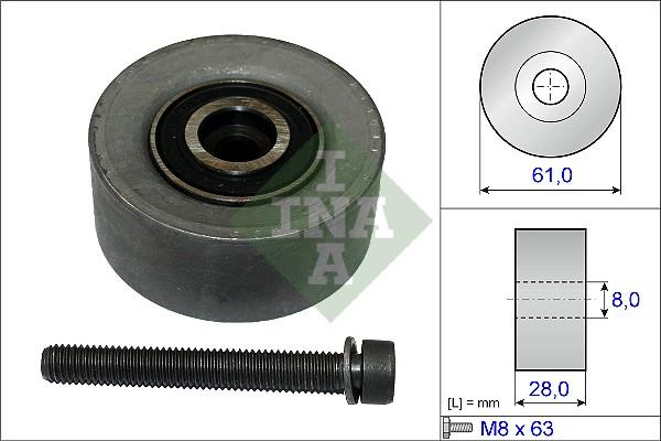 Wilmink Group WG1253011 - Паразитна / водеща ролка, зъбен ремък vvparts.bg