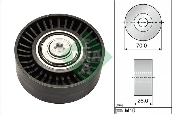 Wilmink Group WG1253026 - Паразитна / водеща ролка, пистов ремък vvparts.bg