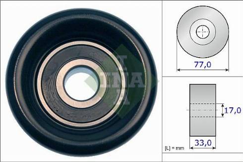 Wilmink Group WG1253075 - Паразитна / водеща ролка, пистов ремък vvparts.bg