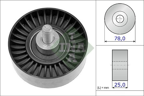 Wilmink Group WG1253142 - Паразитна / водеща ролка, пистов ремък vvparts.bg