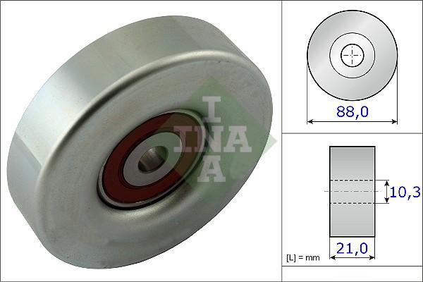 Wilmink Group WG1253108 - Паразитна / водеща ролка, пистов ремък vvparts.bg