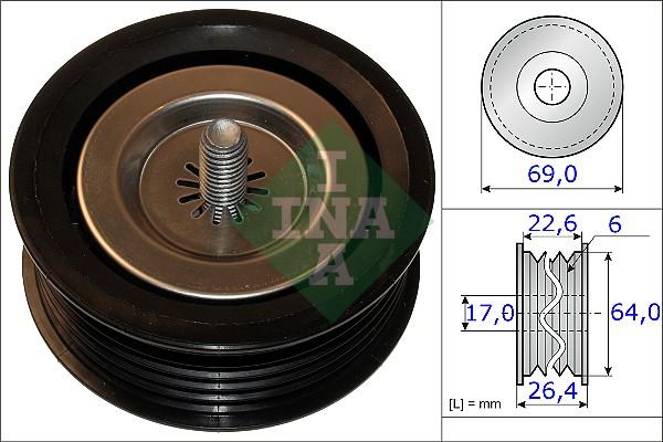 Wilmink Group WG1253132 - Паразитна / водеща ролка, пистов ремък vvparts.bg