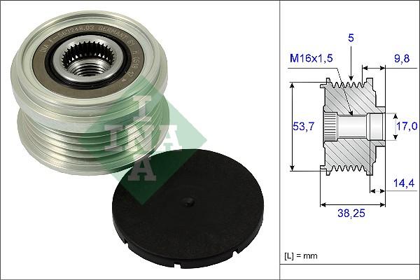 Wilmink Group WG1253811 - Ремъчна шайба, генератор vvparts.bg