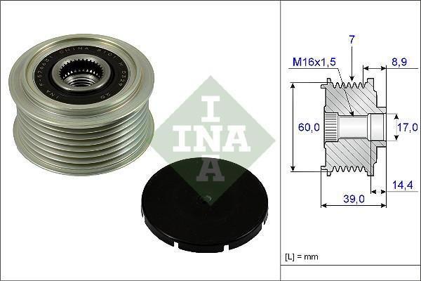 Wilmink Group WG1253812 - Ремъчна шайба, генератор vvparts.bg