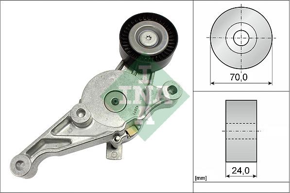 Wilmink Group WG1253393 - Ремъчен обтегач, пистов ремък vvparts.bg