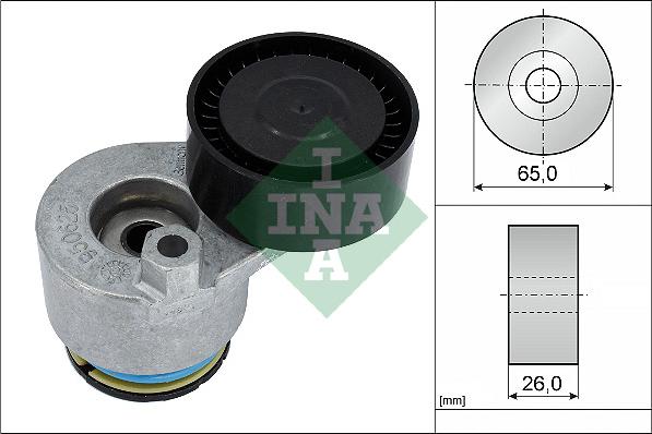 Wilmink Group WG1253386 - Ремъчен обтегач, пистов ремък vvparts.bg