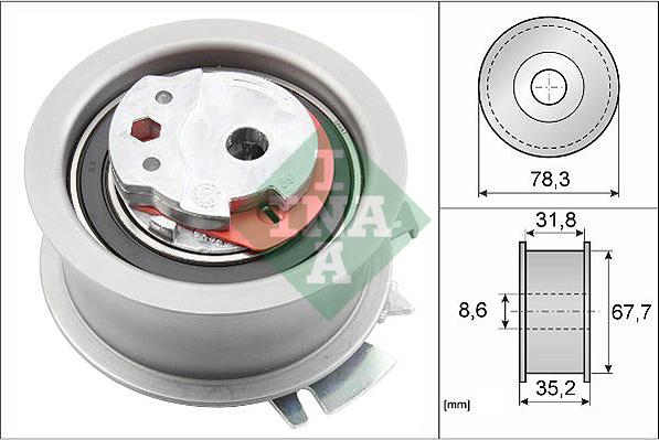 Wilmink Group WG1252455 - Обтяжна ролка, ангренаж vvparts.bg