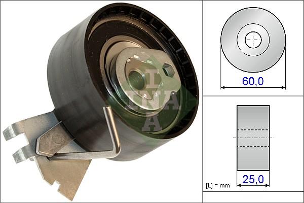 Wilmink Group WG1252420 - Обтяжна ролка, ангренаж vvparts.bg