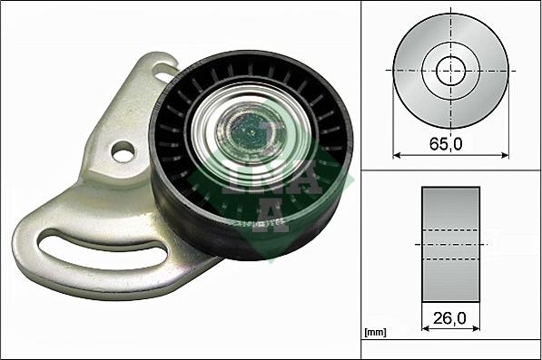 Wilmink Group WG1252427 - Паразитна / водеща ролка, пистов ремък vvparts.bg