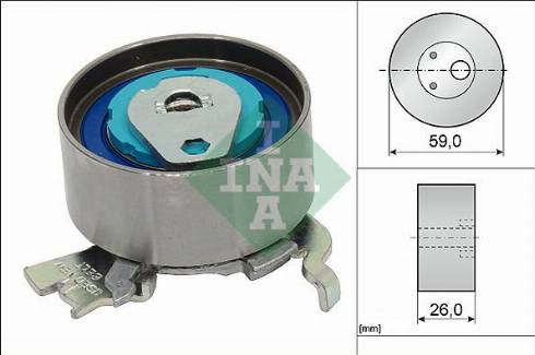 Wilmink Group WG1252504 - Обтяжна ролка, ангренаж vvparts.bg