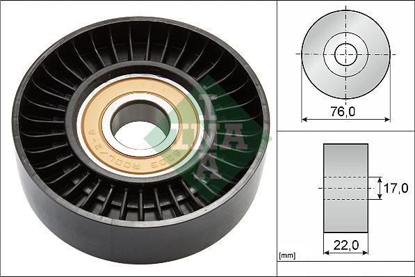 Wilmink Group WG1252502 - Паразитна / водеща ролка, пистов ремък vvparts.bg